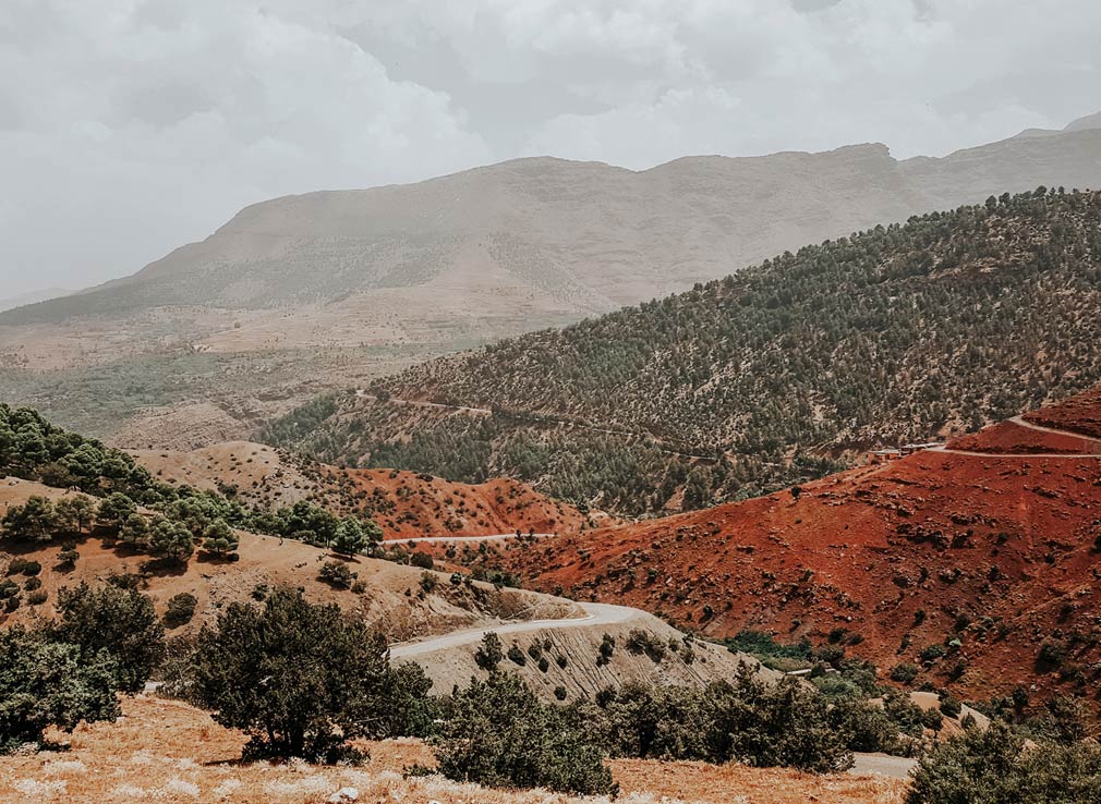 Atlas Mountains in Morocco