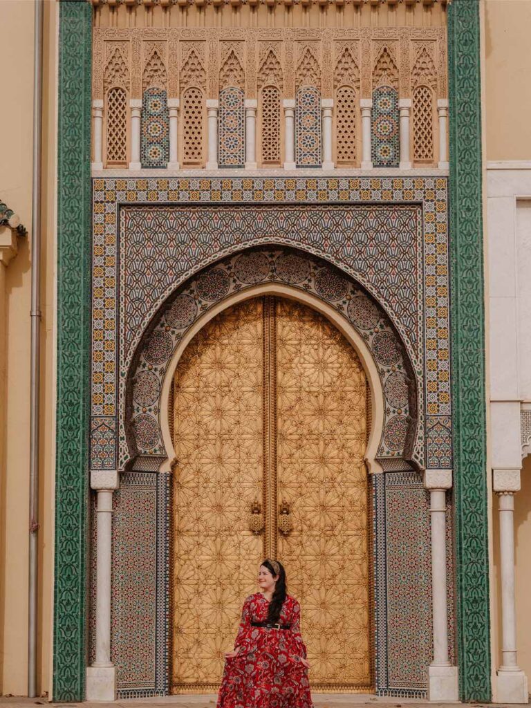 Royal Palace of Fez in Morocco