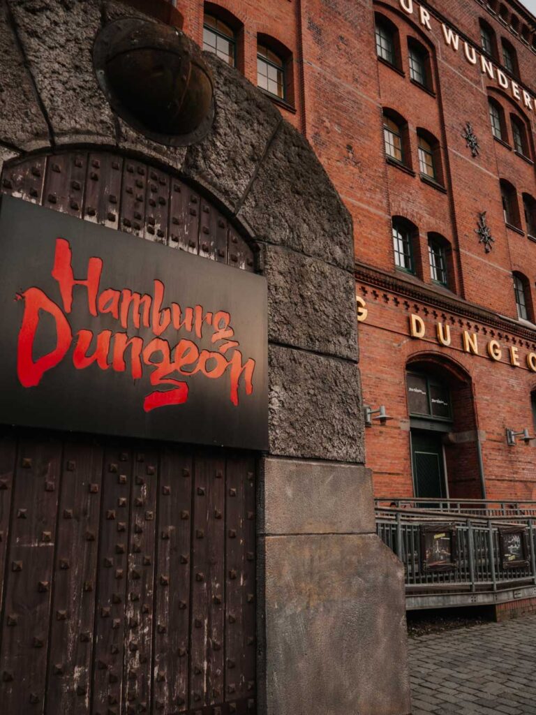 The exterior of Hamburg Dungeon.